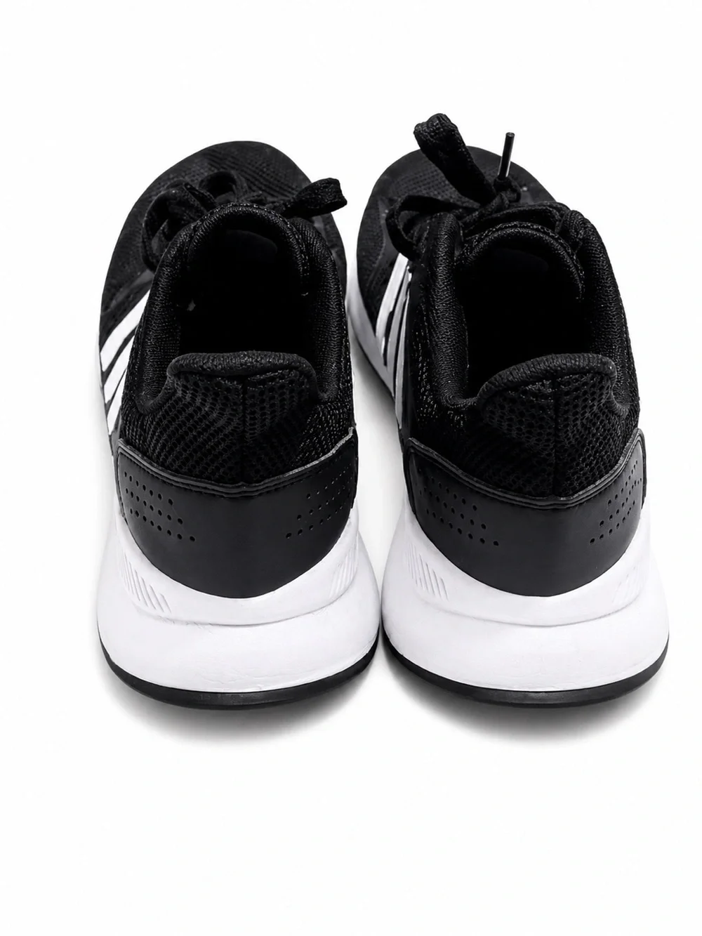 Adidas Black & White Running Athletic Sneakers